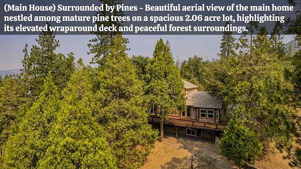 2 Acres of Residential Land with Home for Sale in Oakhurst, California