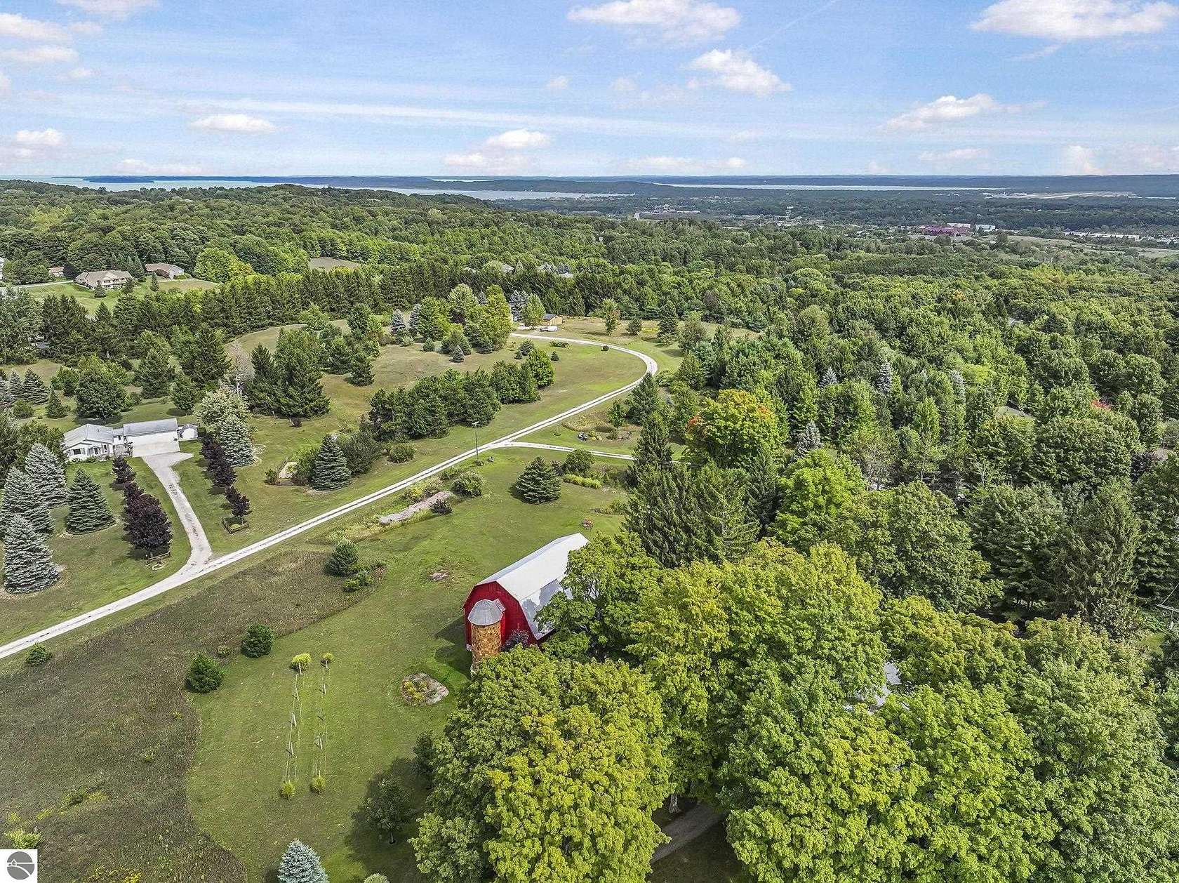 4 Acres of Residential Land with Home for Sale in Traverse City, Michigan