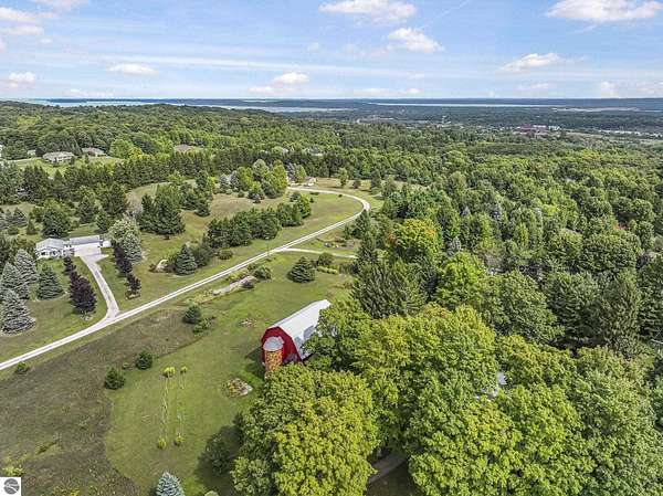 4 Acres of Residential Land with Home for Sale in Traverse City, Michigan