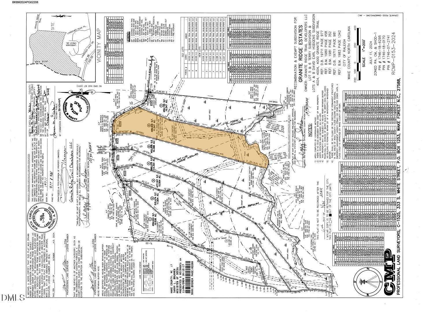 11.3 Acres of Land for Sale in Raleigh, North Carolina