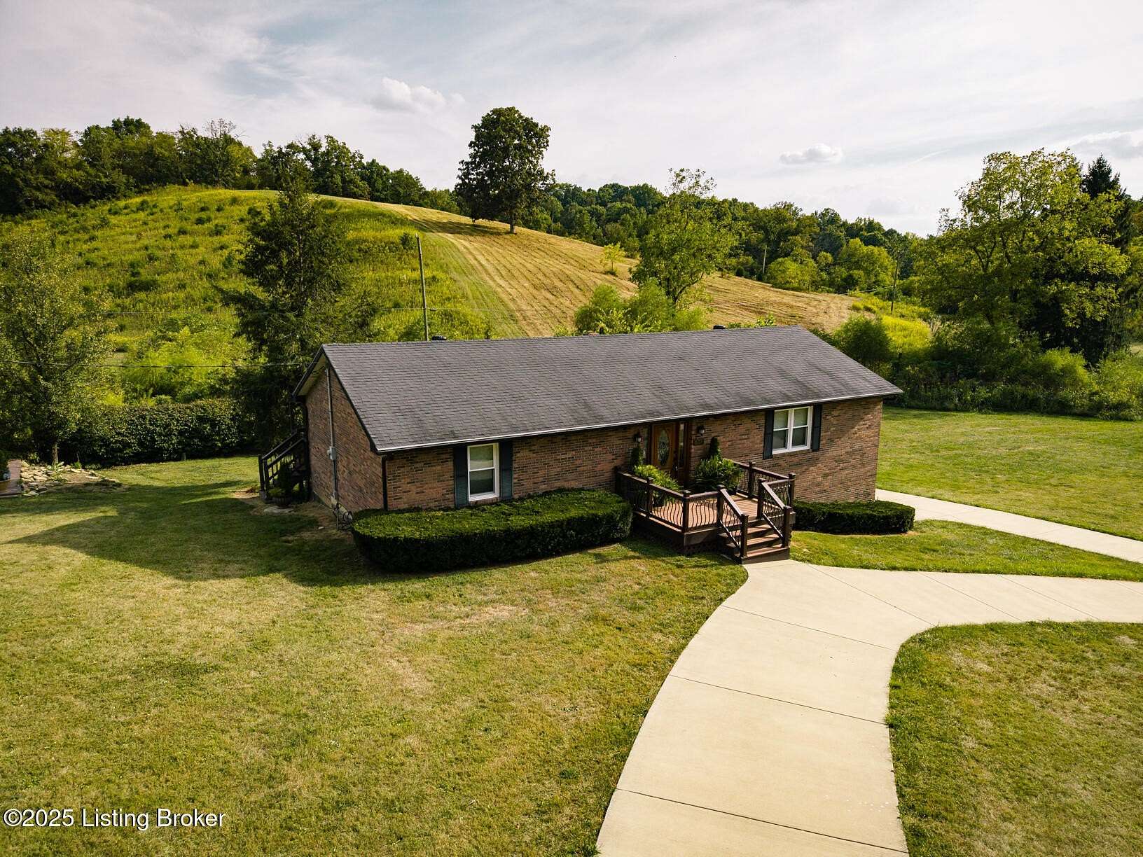 41.3 Acres of Agricultural Land with Home for Sale in Bagdad, Kentucky