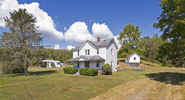 102 Acres of Land with Home for Sale in Meadow Bridge, West Virginia