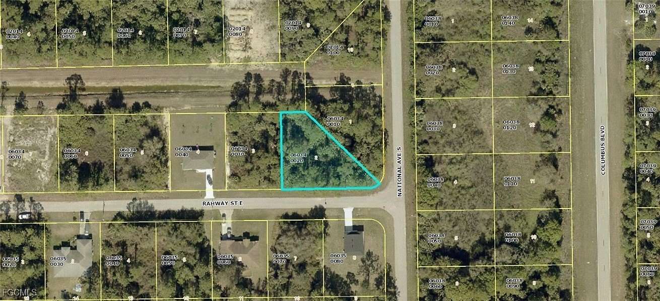 0.29 Acres of Residential Land for Sale in Lehigh Acres, Florida