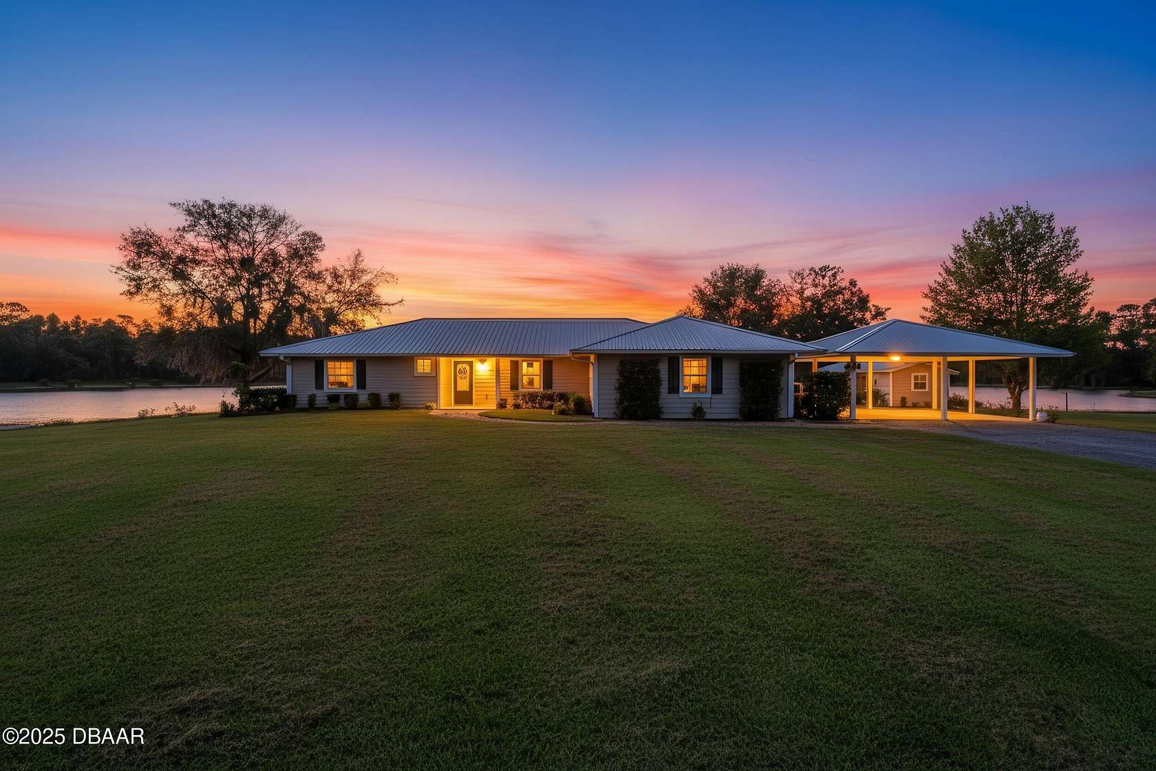 4.33 Acres of Residential Land with Home for Sale in De Leon Springs, Florida