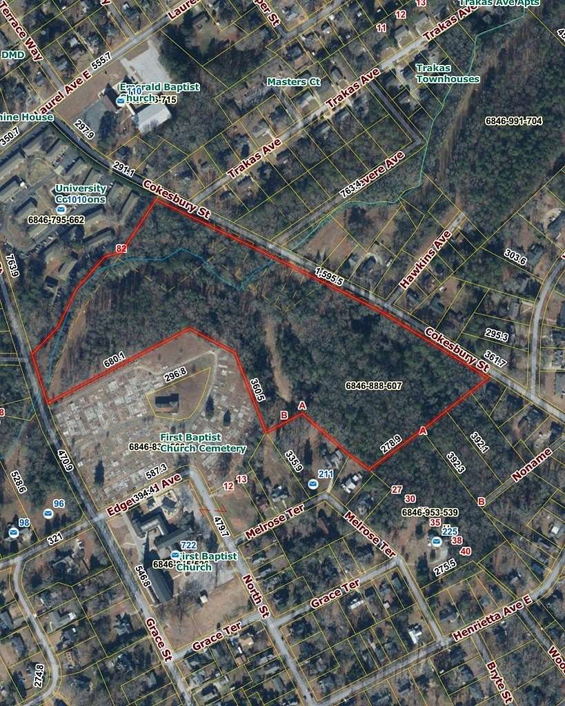 21.3 Acres of Recreational & Residential Land for Sale in Greenwood, South Carolina