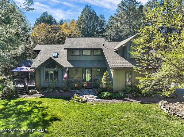 2.17 Acres of Residential Land with Home for Sale in Pocono Lake, Pennsylvania