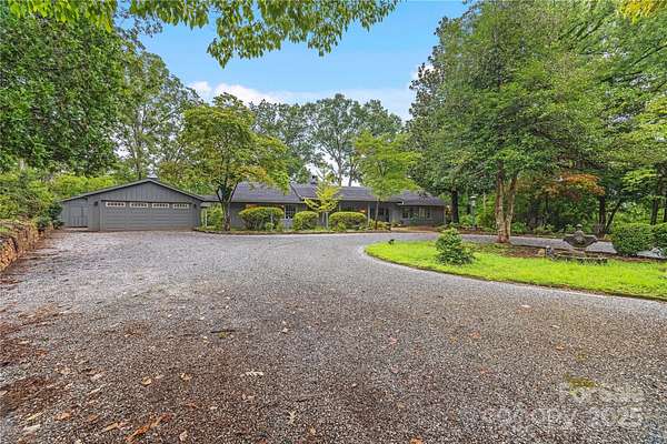 11.5 Acres of Recreational Land with Home for Sale in Mill Spring, North Carolina