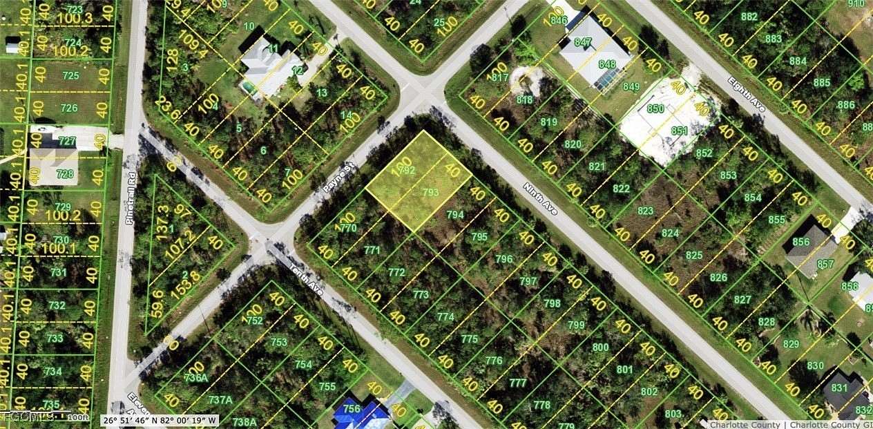 0.18 Acres of Residential Land for Sale in Punta Gorda, Florida