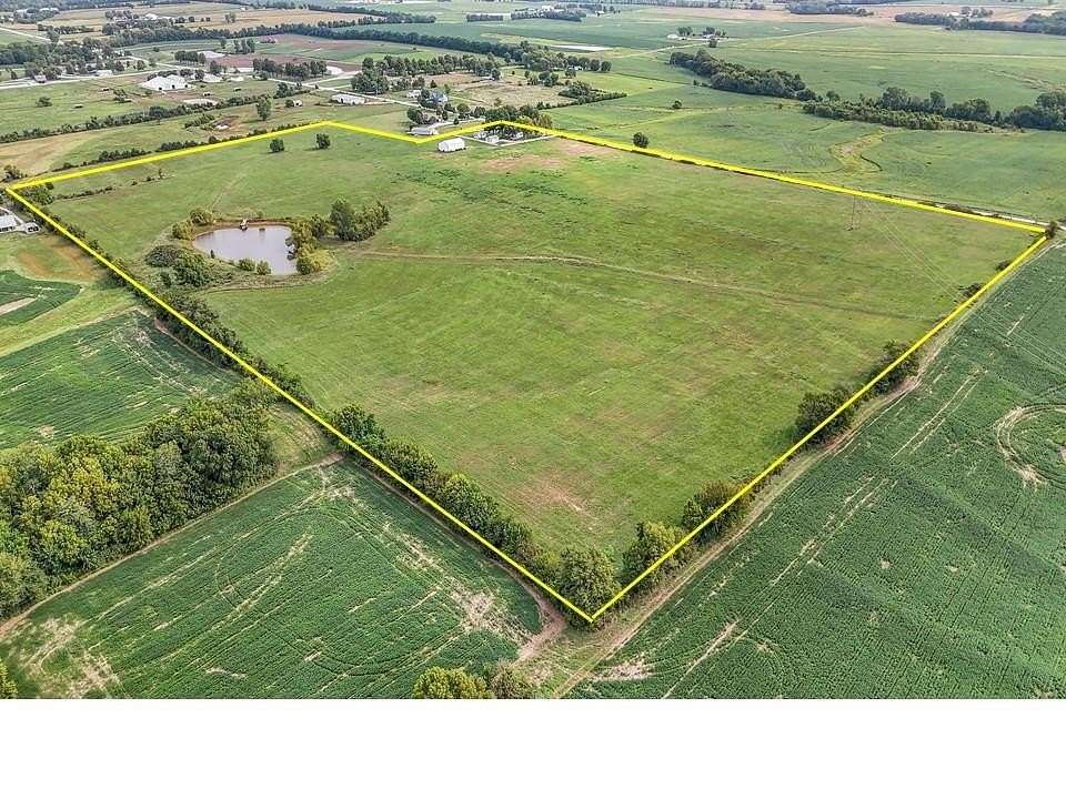 56.7 Acres of Agricultural Land with Home for Sale in Bucyrus, Kansas