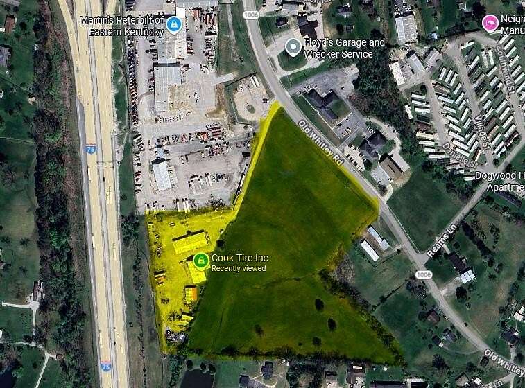 22 Acres of Improved Mixed-Use Land for Sale in London, Kentucky