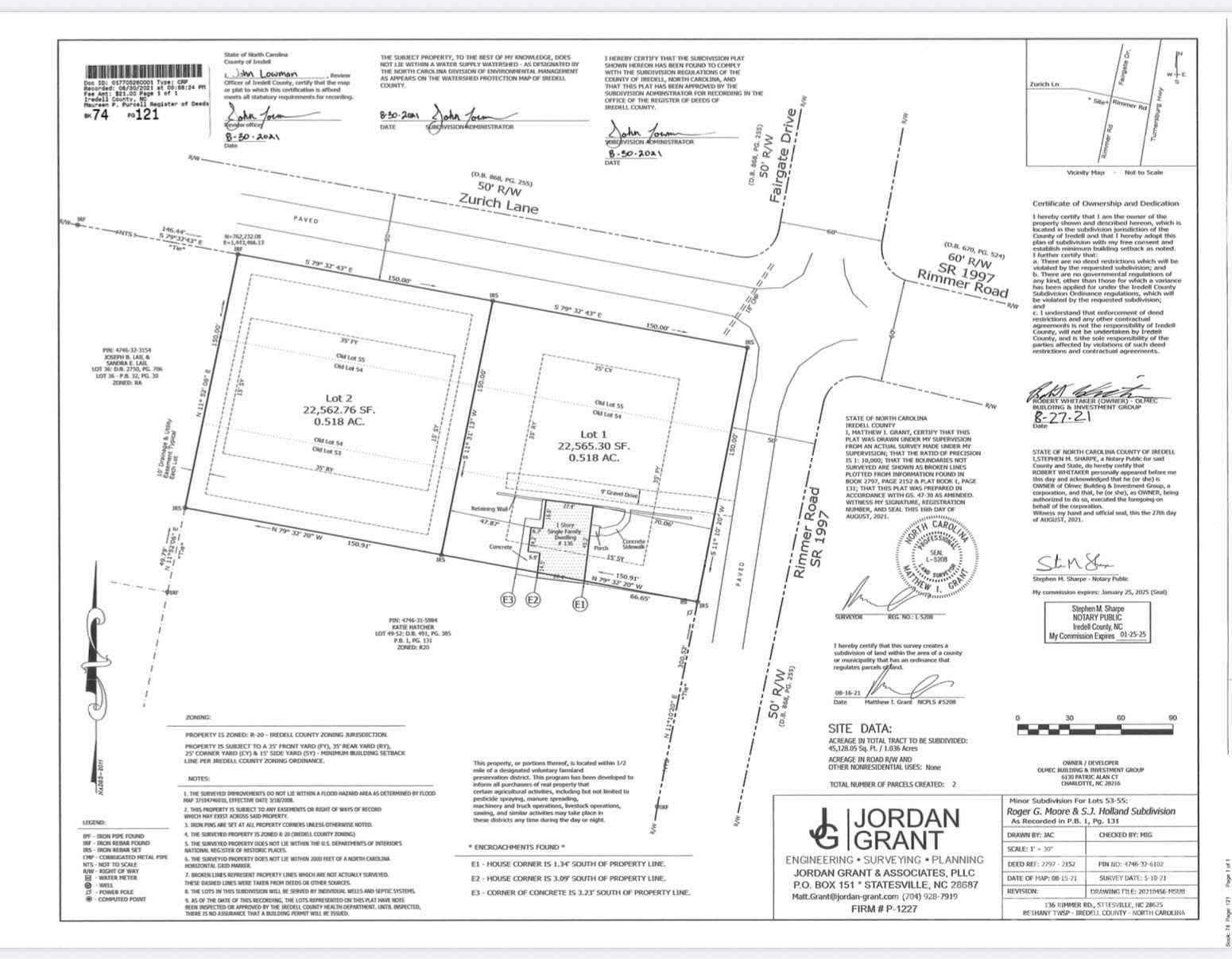 0.52 Acres of Residential Land for Sale in Statesville, North Carolina