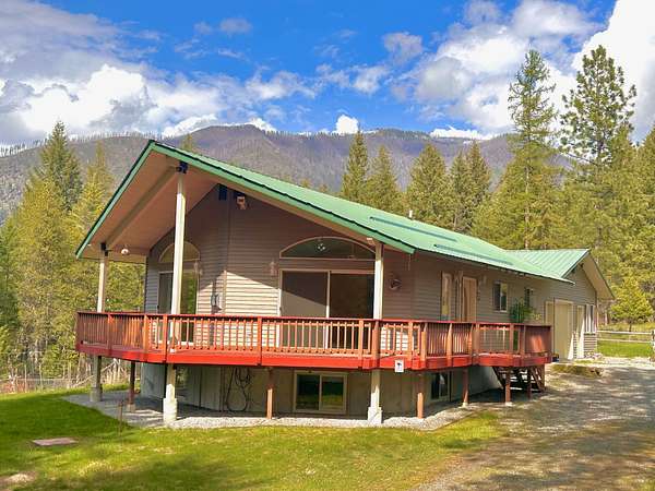 10 Acres of Land with Home for Sale in Thompson Falls, Montana