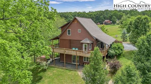 2 Acres of Residential Land with Home for Sale in Jefferson, North Carolina