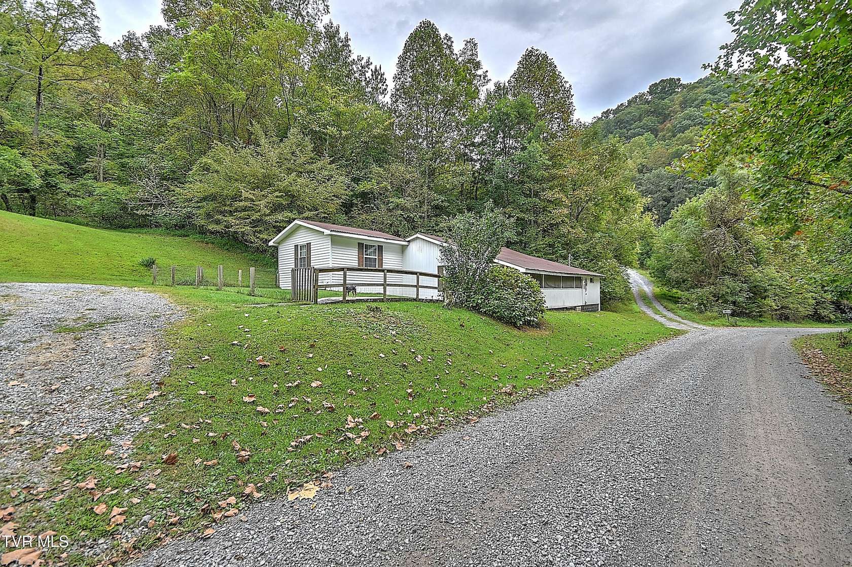 10 Acres of Residential Land with Home for Sale in Castlewood, Virginia