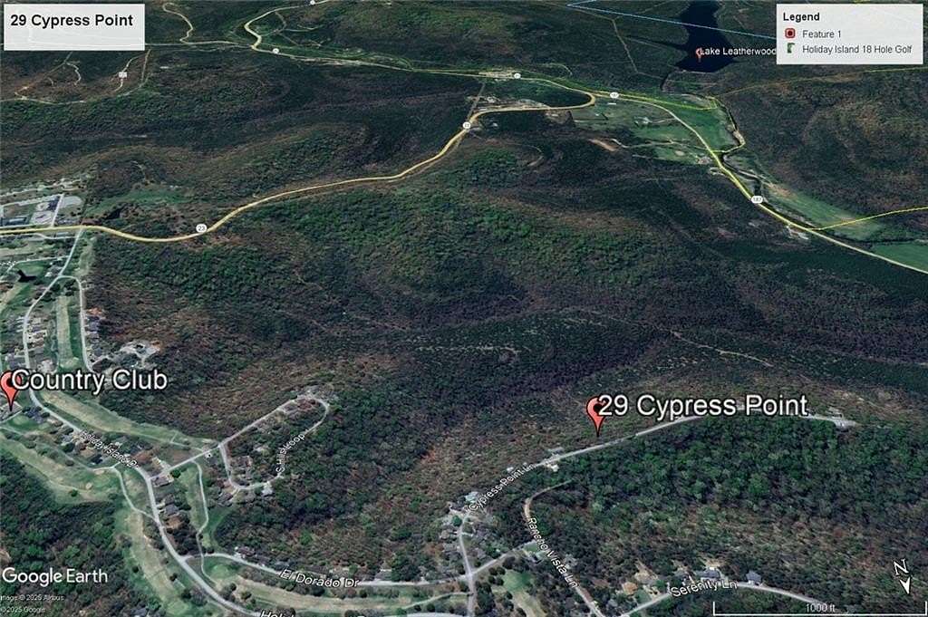 0.35 Acres of Residential Land for Sale in Holiday Island, Arkansas