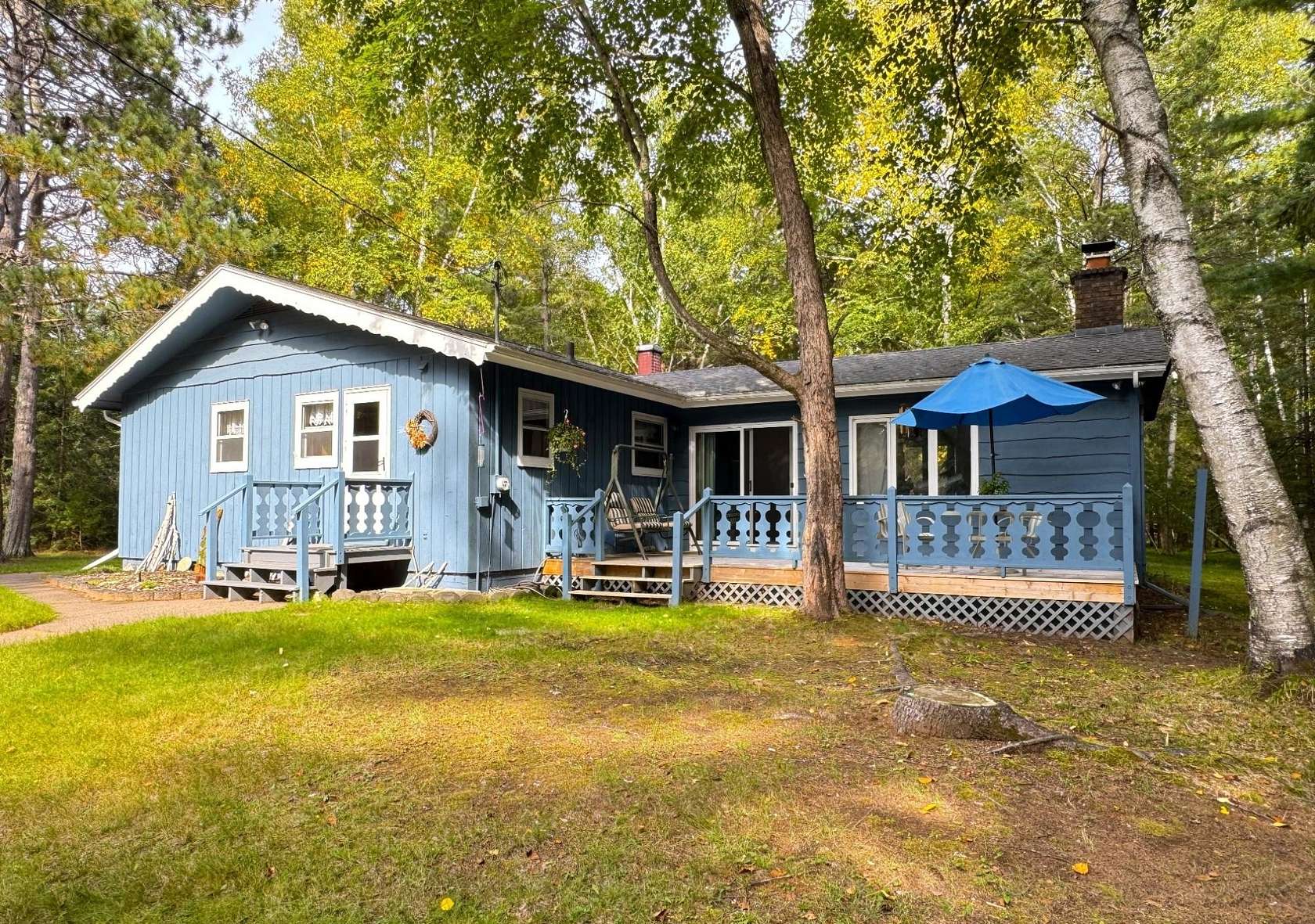 3.12 Acres of Residential Land with Home for Sale in Woodruff, Wisconsin