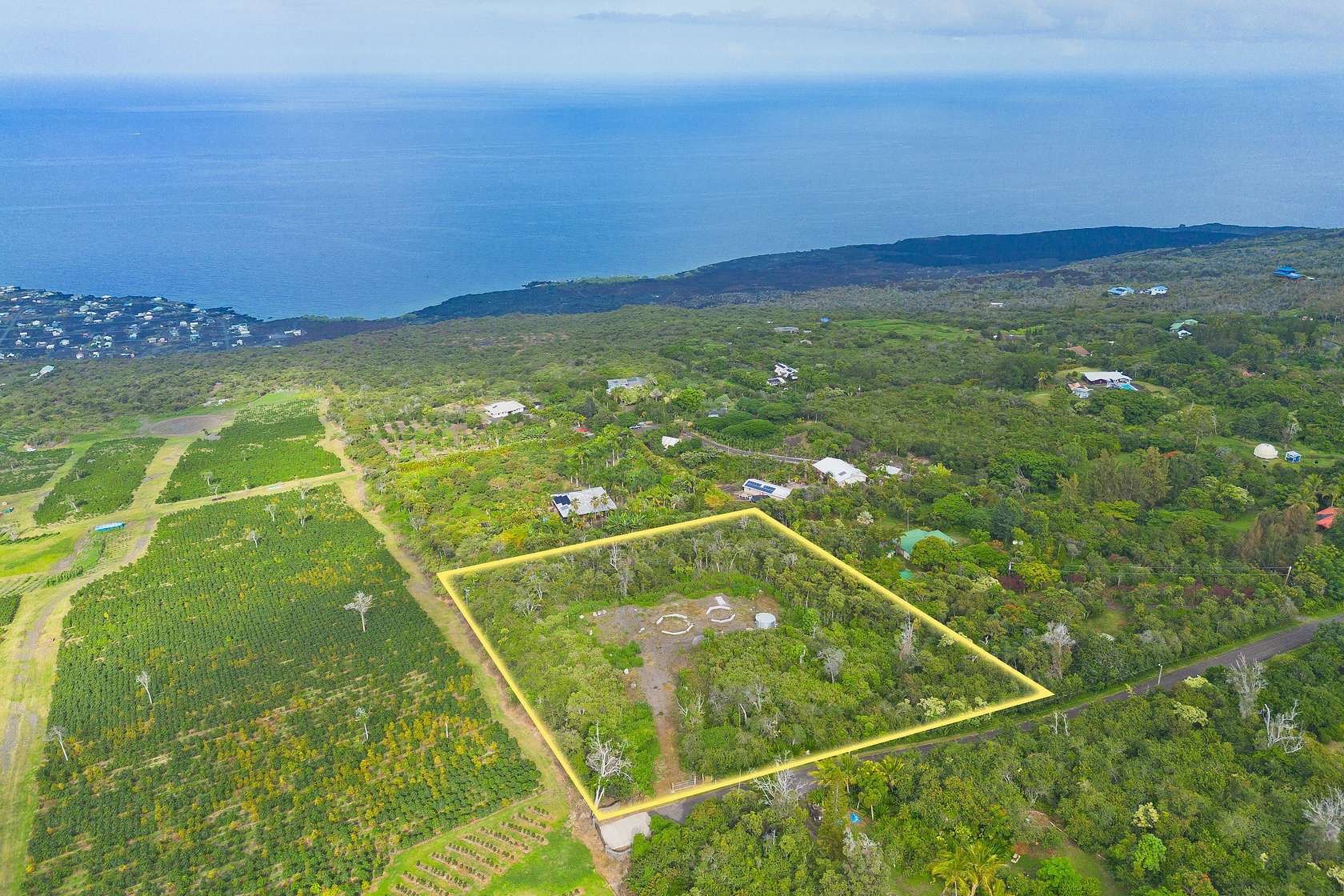 3 Acres of Residential Land for Sale in Captain Cook, Hawaii