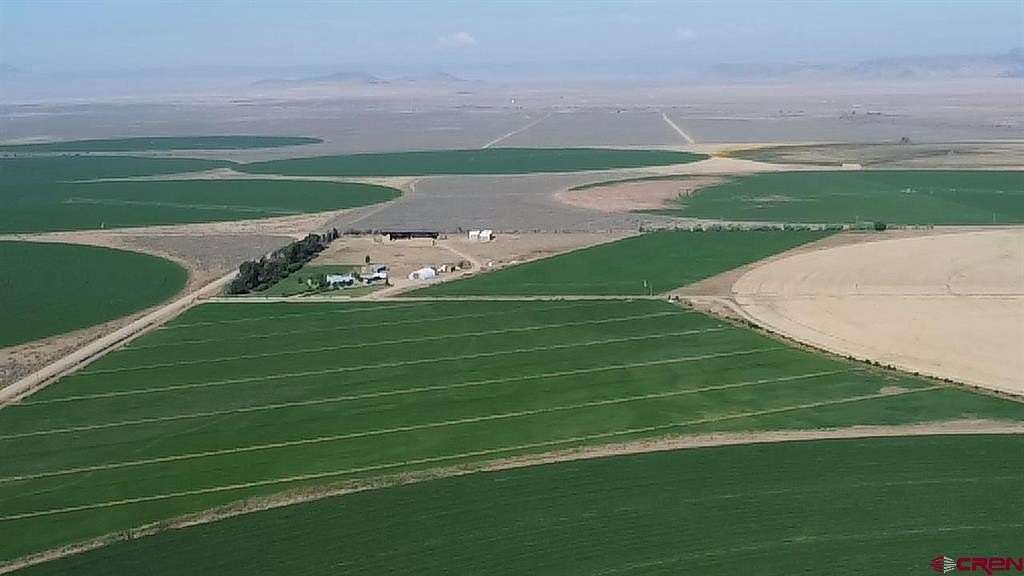 760 Acres of Agricultural Land with Home for Sale in San Luis, Colorado