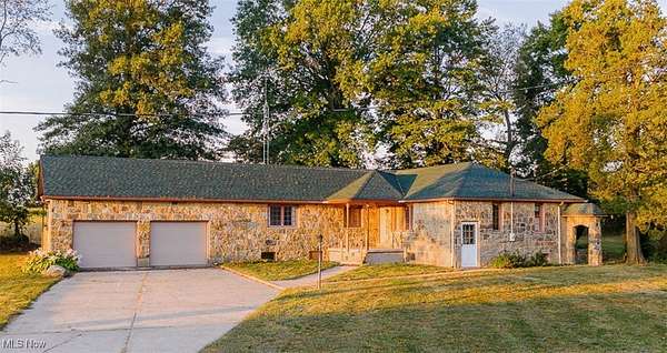 6.38 Acres of Residential Land with Home for Auction in Navarre, Ohio