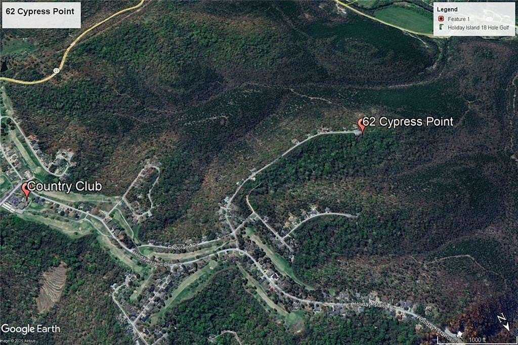 0.66 Acres of Residential Land for Sale in Holiday Island, Arkansas