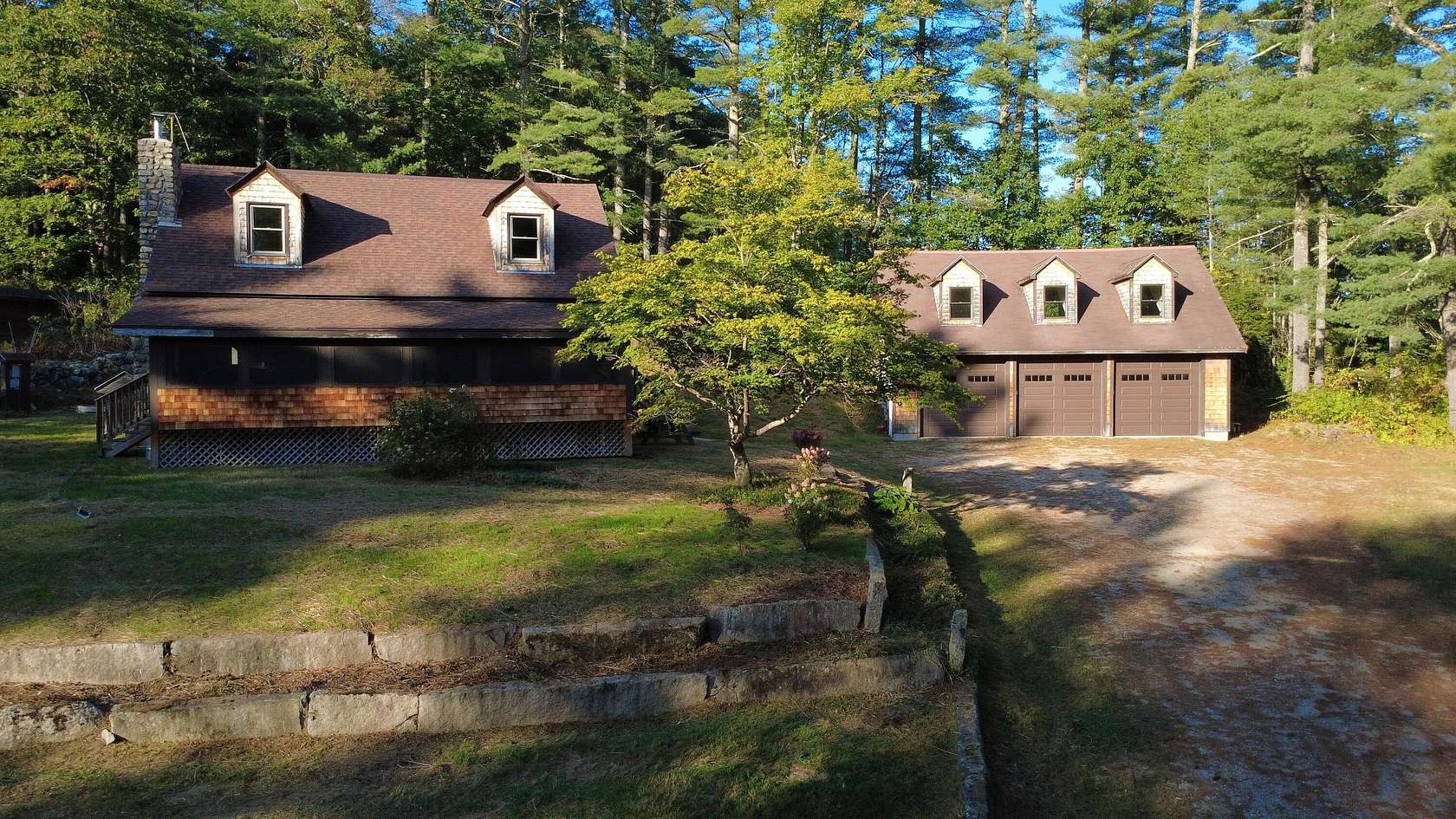 2.5 Acres of Residential Land with Home for Sale in Waterford Town, Maine