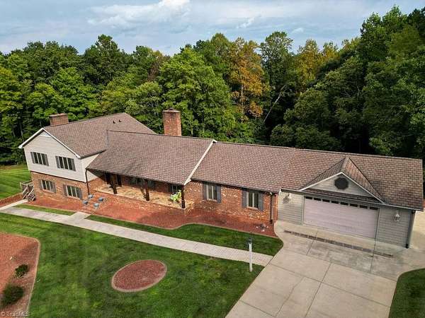 1.8 Acres of Residential Land with Home for Sale in Siloam, North Carolina