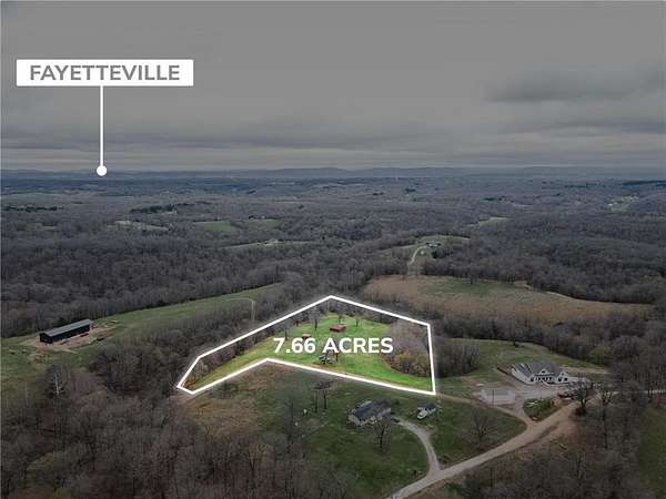 7.66 Acres of Land for Sale in Fayetteville, Arkansas