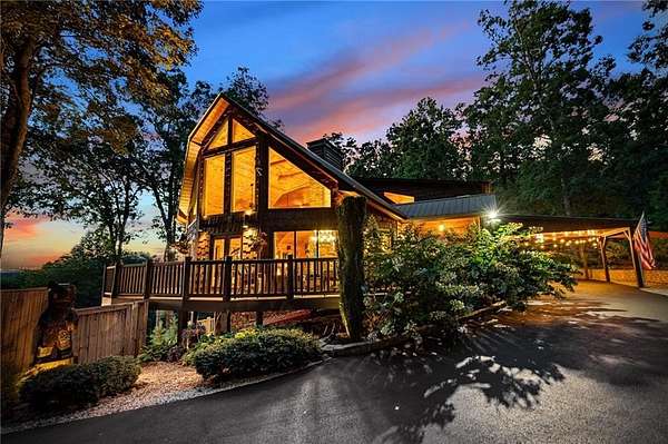 1.63 Acres of Residential Land with Home for Sale in Morganton, Georgia