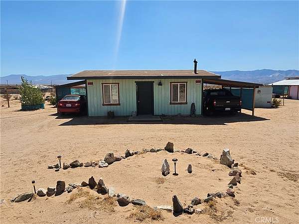 2.5 Acres of Residential Land with Home for Sale in Lucerne Valley, California