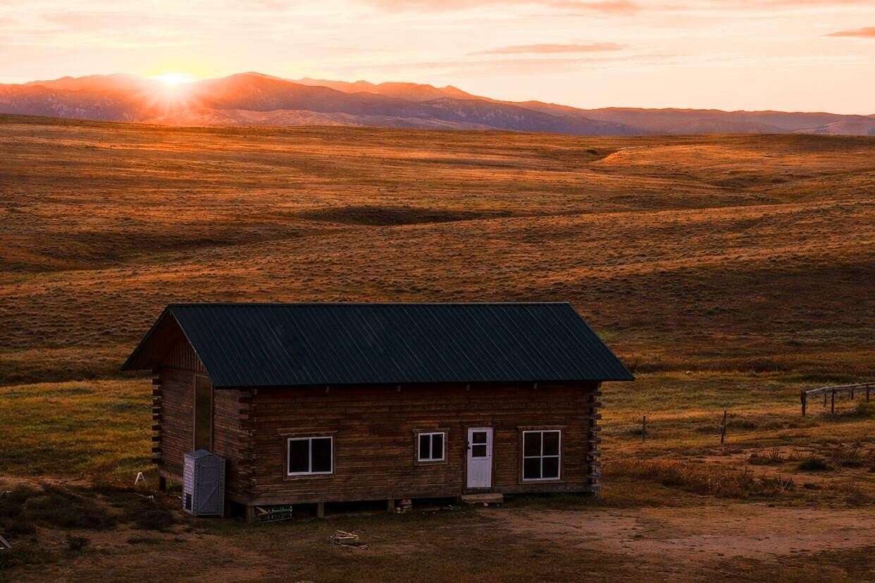 38 Acres of Land with Home for Sale in Buffalo, Wyoming