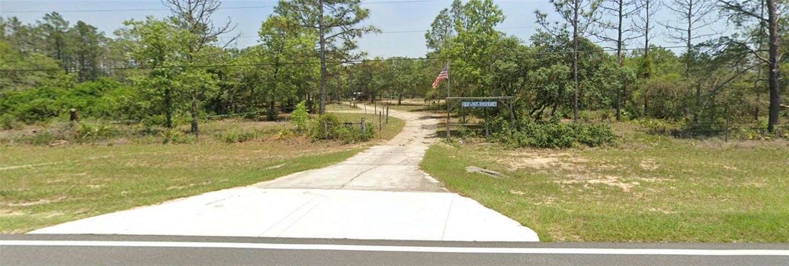 26.3 Acres of Agricultural Land with Home for Sale in Ocklawaha, Florida