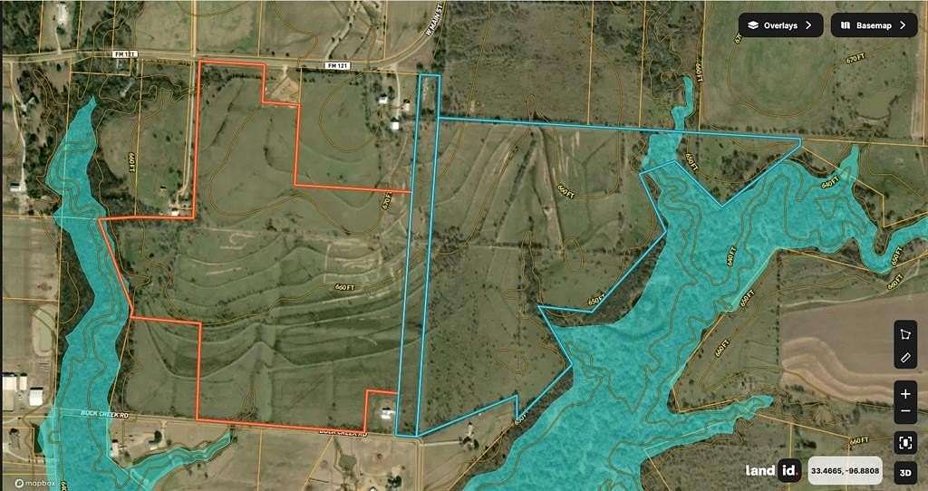98.4 Acres of Agricultural Land for Sale in Tioga, Texas
