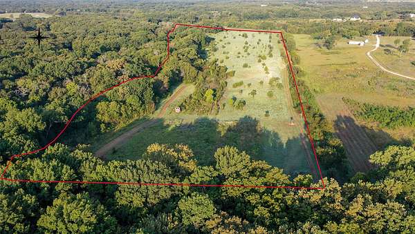 25.5 Acres of Recreational & Residential Land for Sale in Whitesboro, Texas