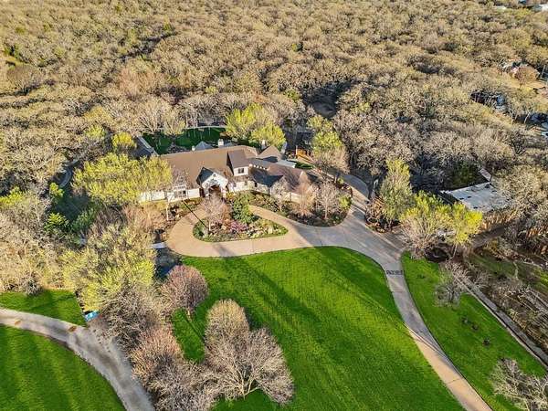 6.18 Acres of Land with Home for Sale in Flower Mound, Texas