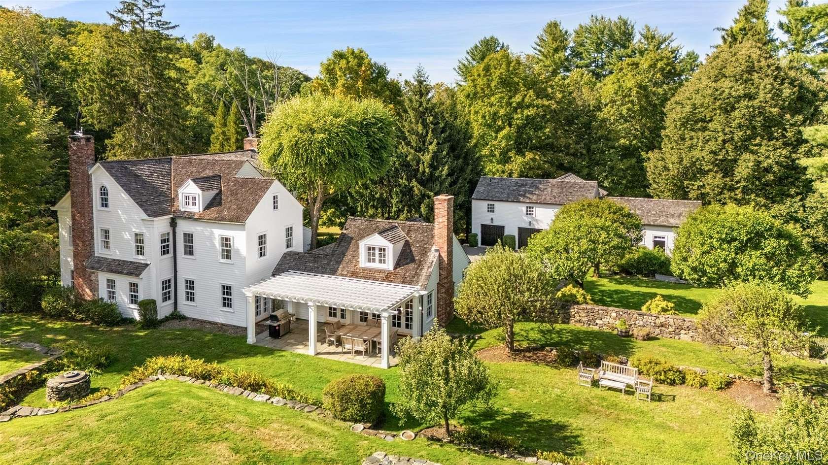 9.46 Acres of Land with Home for Sale in Bedford Town, New York