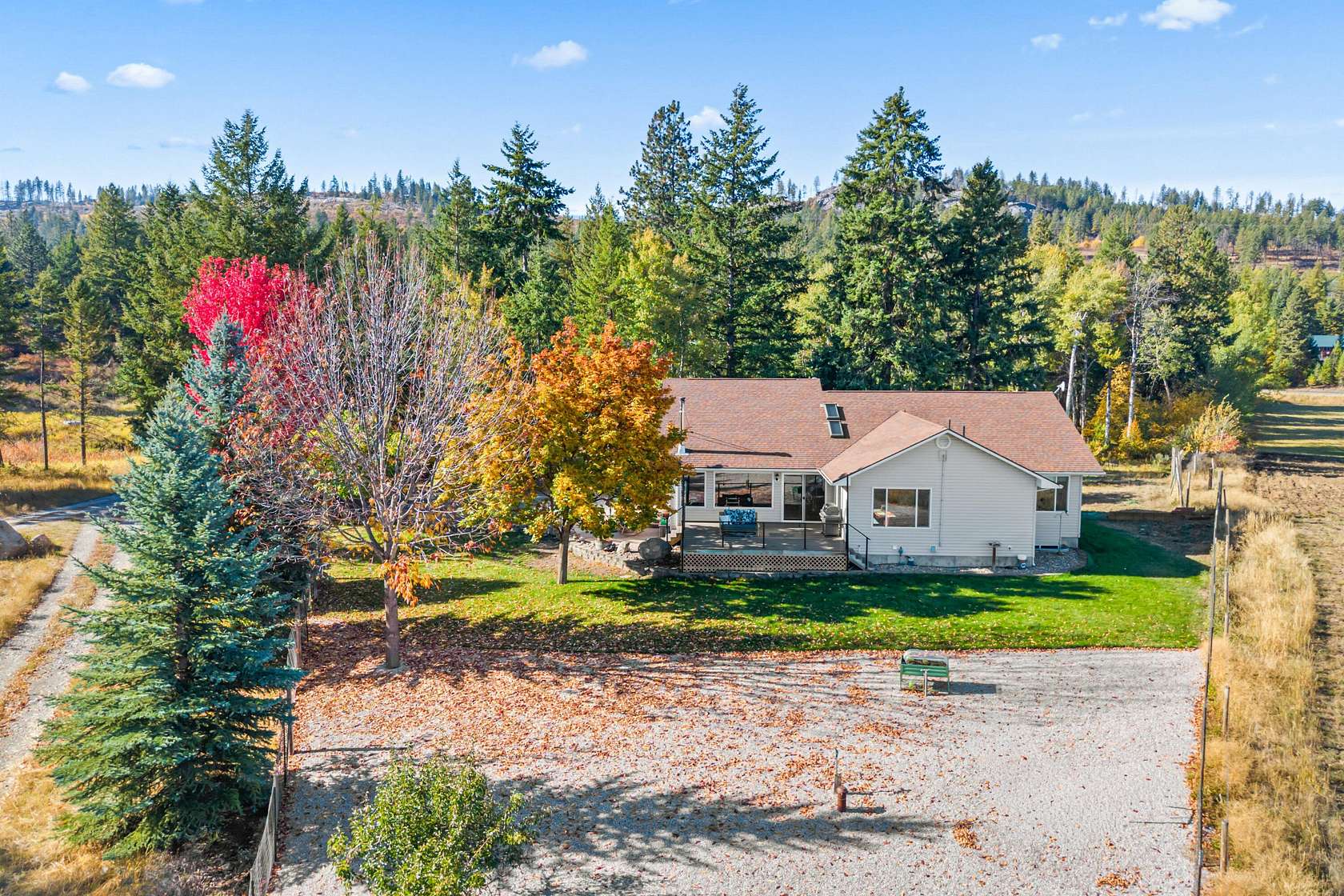 6.66 Acres of Residential Land with Home for Sale in Colville, Washington