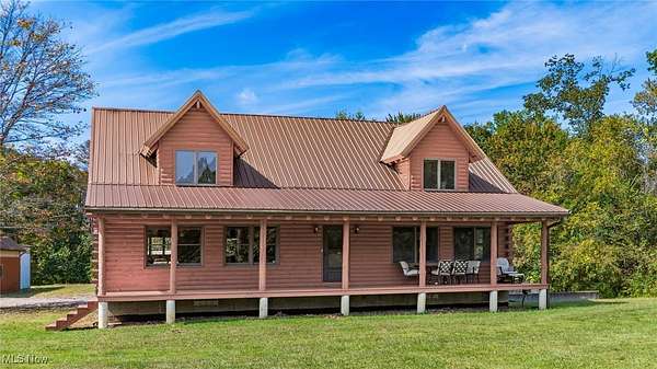 5.6 Acres of Residential Land with Home for Sale in Corning, Ohio