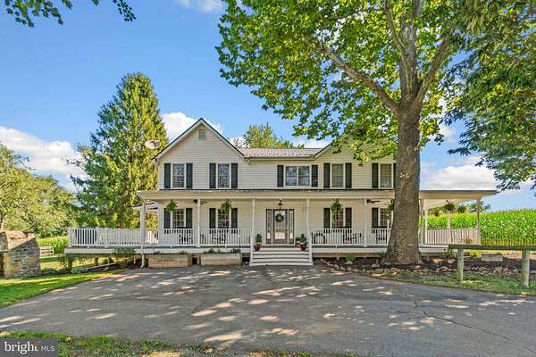 8 Acres of Land with Home for Sale in Frederick, Maryland