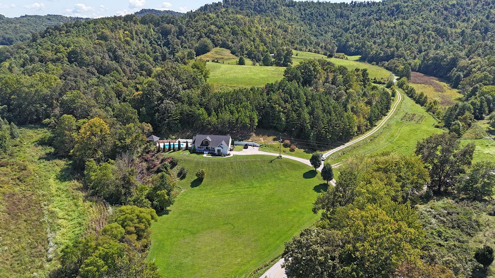 11.2 Acres of Land with Home for Sale in London, Kentucky