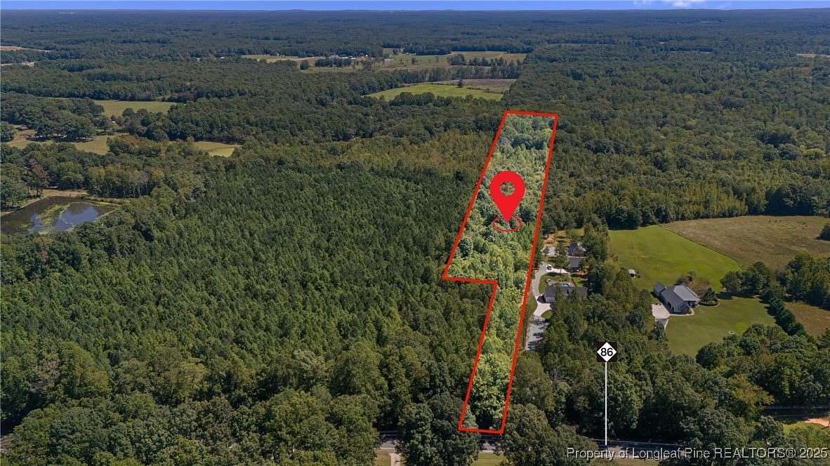 5 Acres of Residential Land for Sale in Cedar Grove, North Carolina