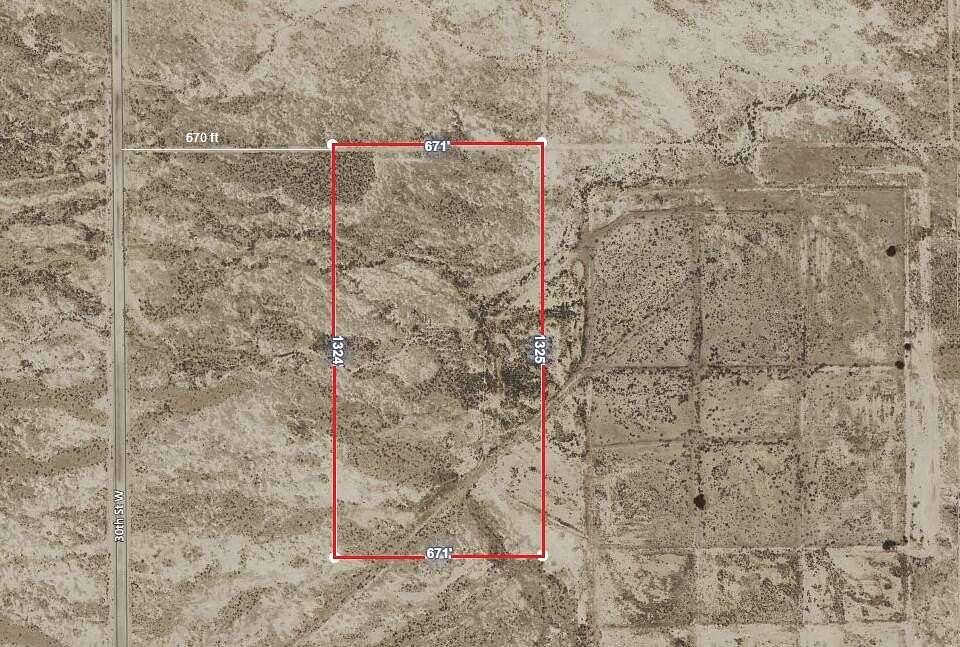 20.4 Acres of Land for Sale in Lancaster, California