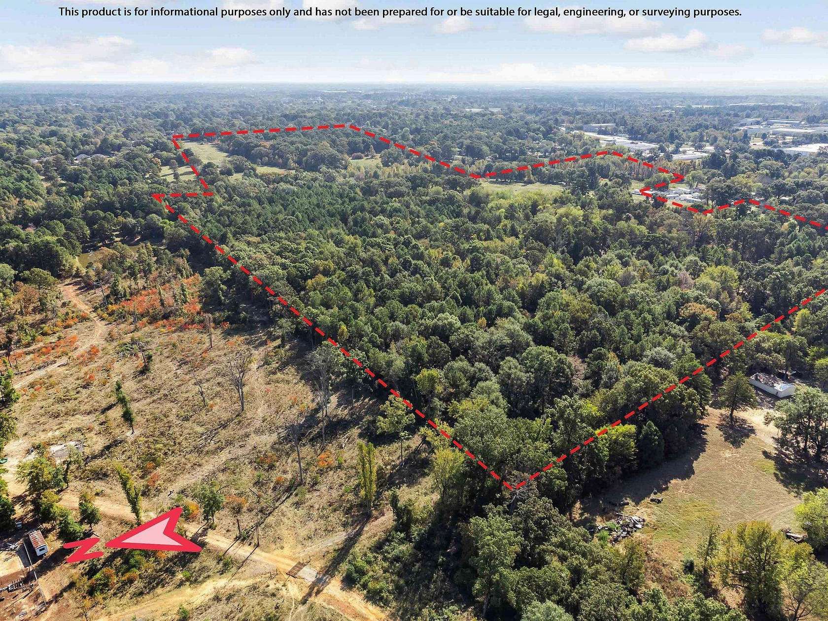 131 Acres of Recreational & Residential Land for Sale in Longview, Texas