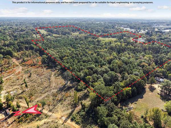 131 Acres of Recreational & Residential Land for Sale in Longview, Texas