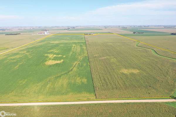 167 Acres of Agricultural Land for Auction in George, Iowa