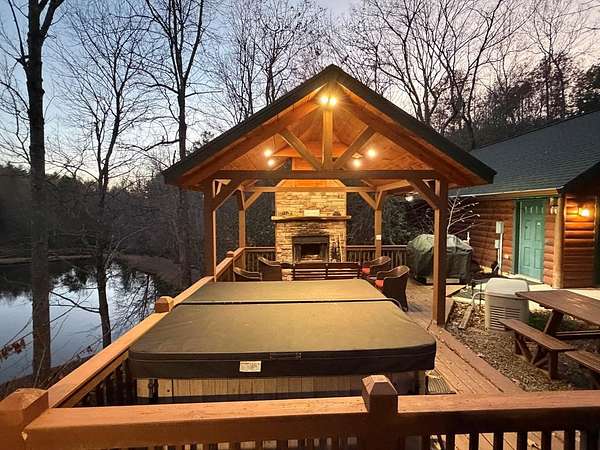 1.55 Acres of Land with Home for Sale in Morganton, Georgia