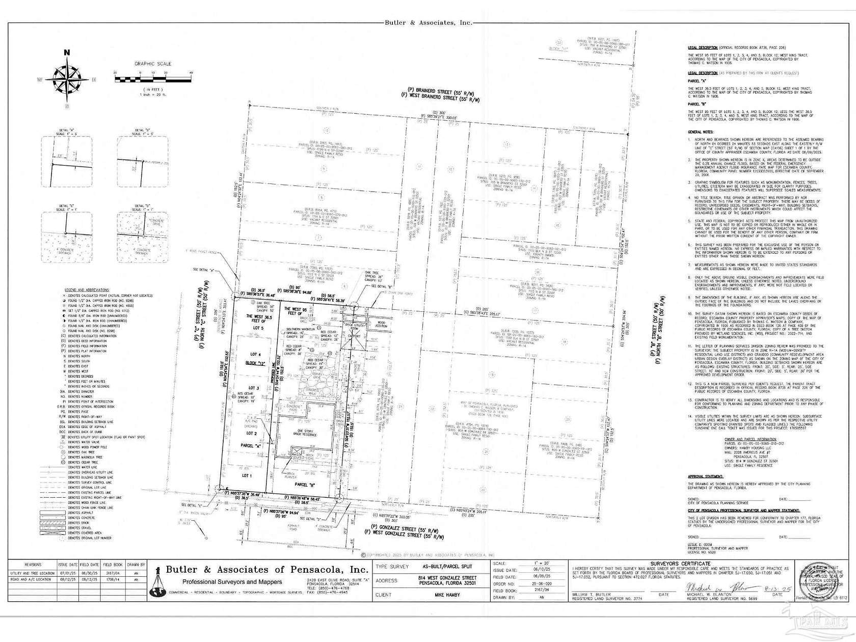 0.13 Acres of Residential Land for Sale in Pensacola, Florida