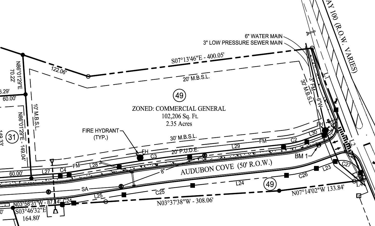 2.35 Acres of Commercial Land for Sale in Fairview, Tennessee