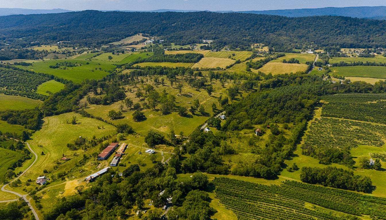 58.8 Acres of Agricultural & Residential Land for Sale in Timberville, Virginia