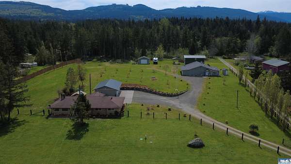 5 Acres of Land with Home for Sale in Sequim, Washington