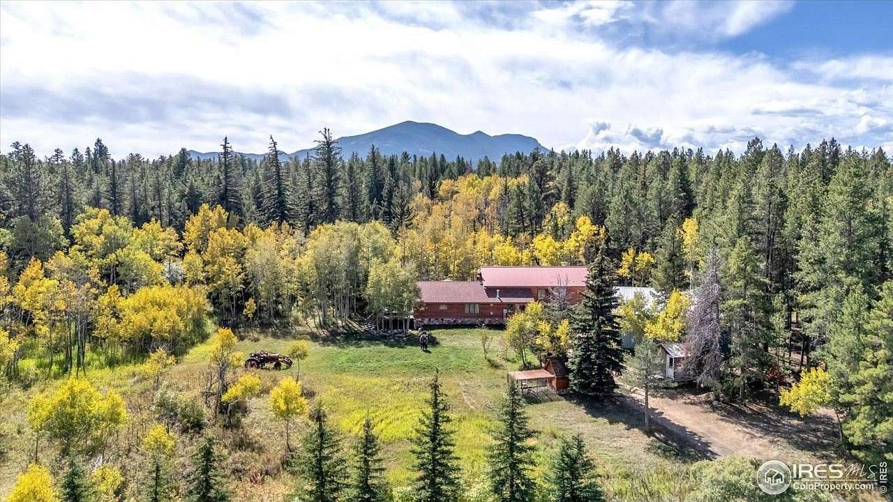 3.2 Acres of Residential Land with Home for Sale in Nederland, Colorado